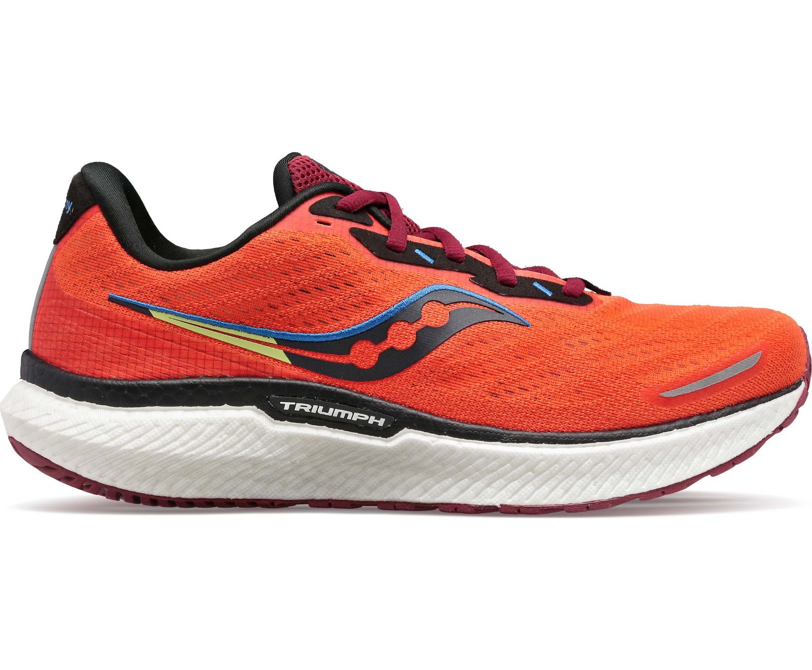 Men\'s Saucony Triumph 19 Running Shoes Orange | Singapore 566ZUTG